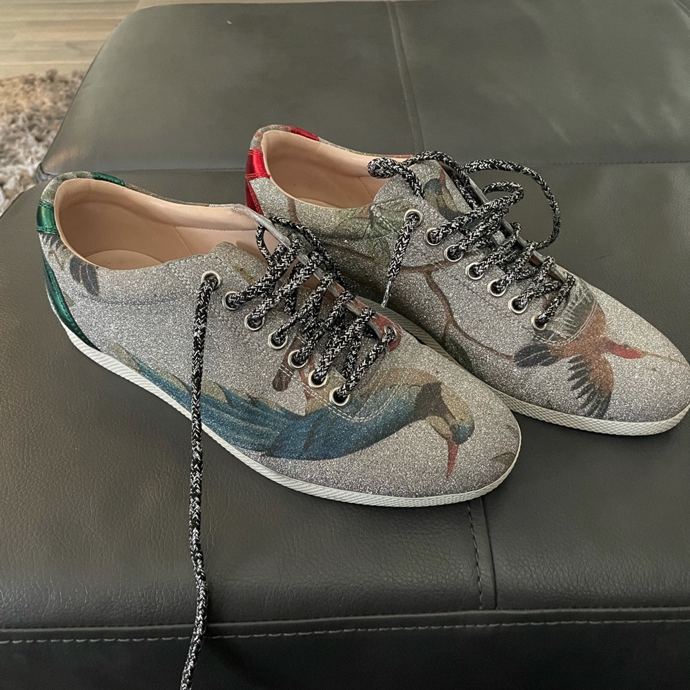 Gucci sneakers.